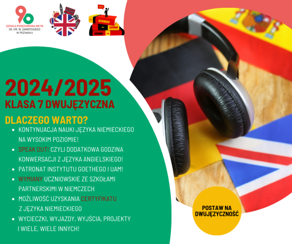 Szkoła Podstawowa nr 90 - klasy dwujęzyczne