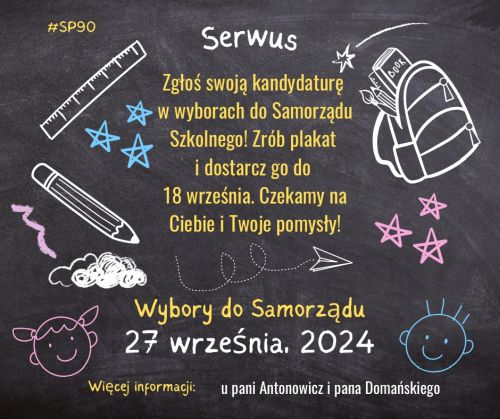 Szkoła Podstawowa nr 90 - wybory do samorządu